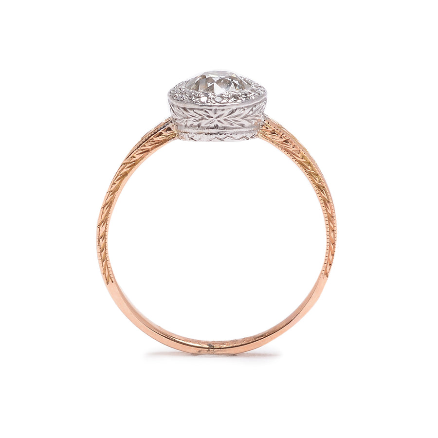 Oval Old Mine Diamond Ring - Lori McLean