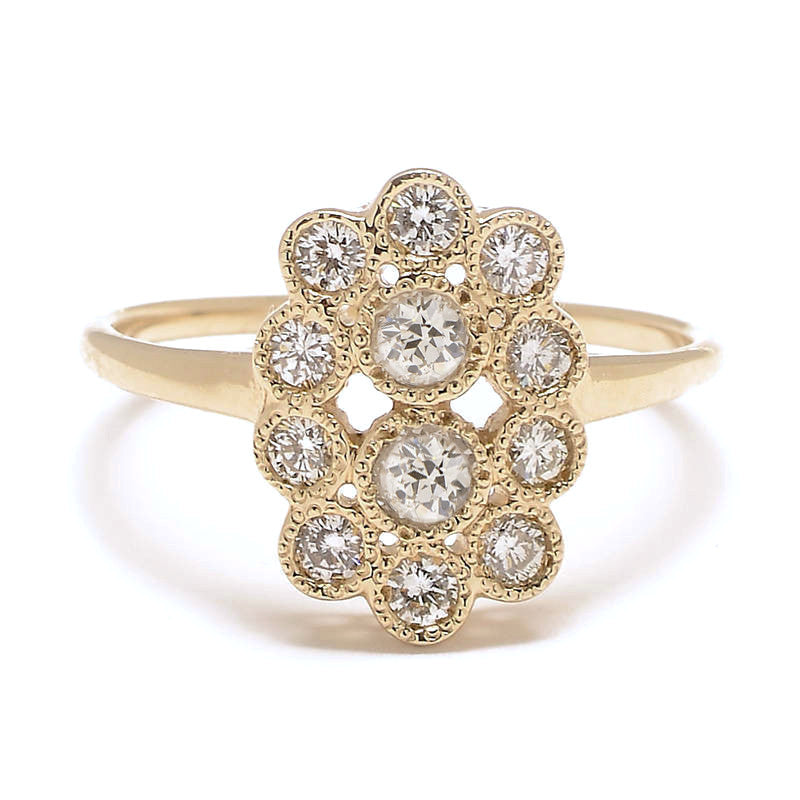 Many Diamond Cluster Ring - Lori McLean