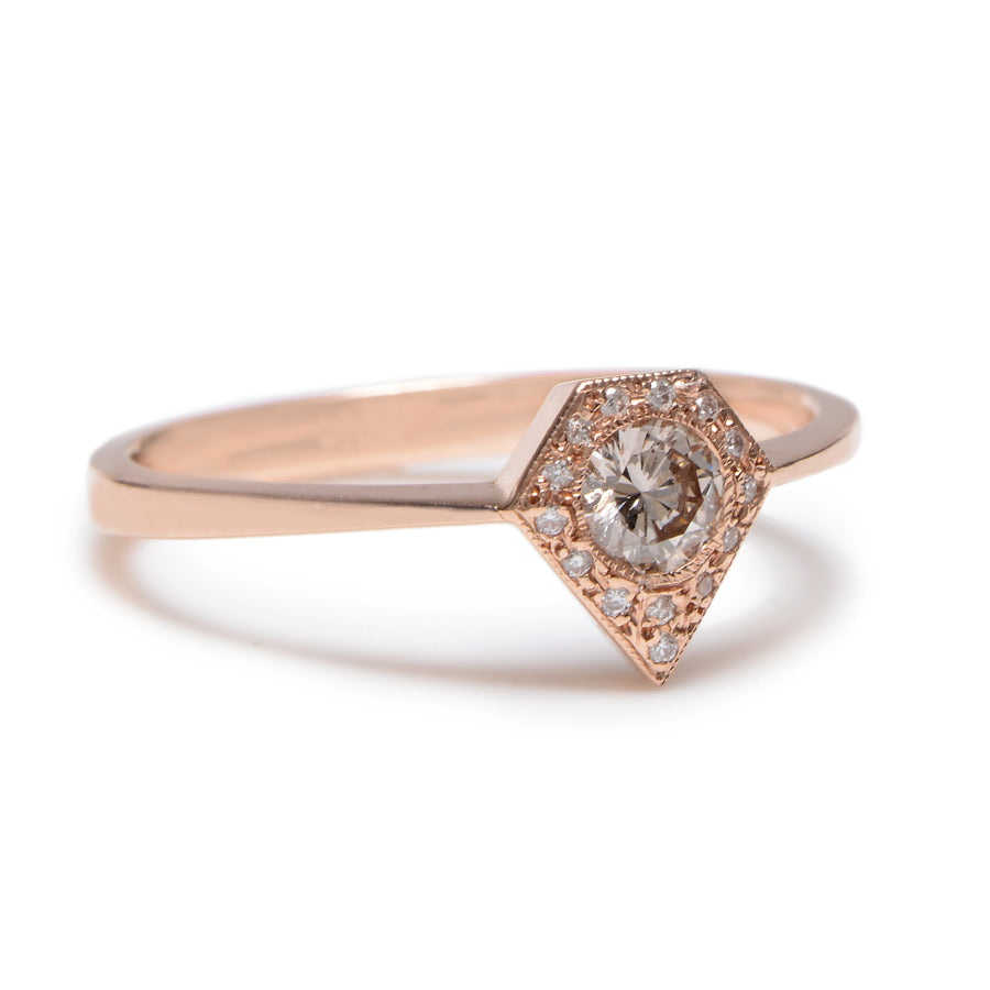 Silhouette Diamond Ring - Lori McLean