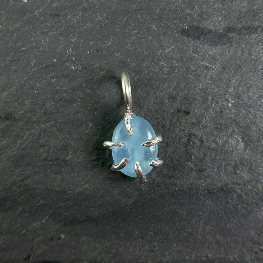 Aquamarine 5-Prong Charm