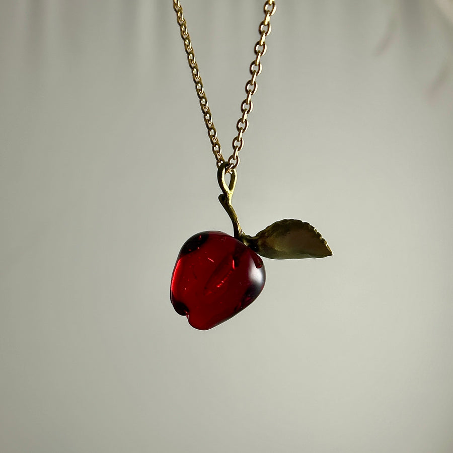 Juicy Apple Pendant Necklace