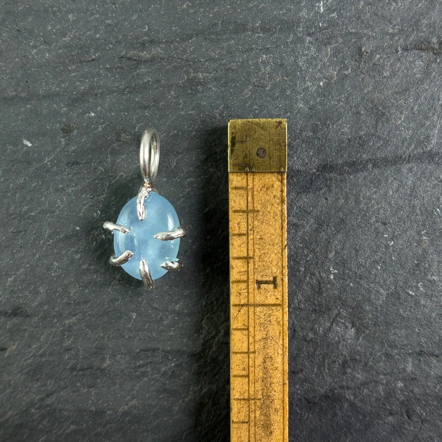 Aquamarine 5-Prong Charm