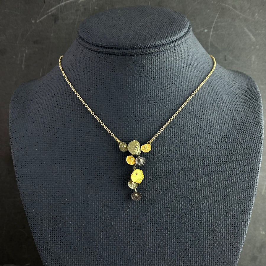 Nasturtium Dainty Necklace