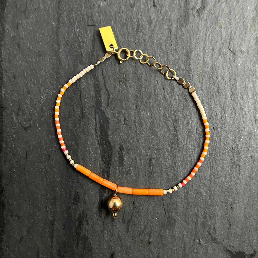 Coral Bell Bracelet