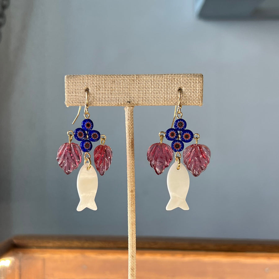 Millefiori Earrings