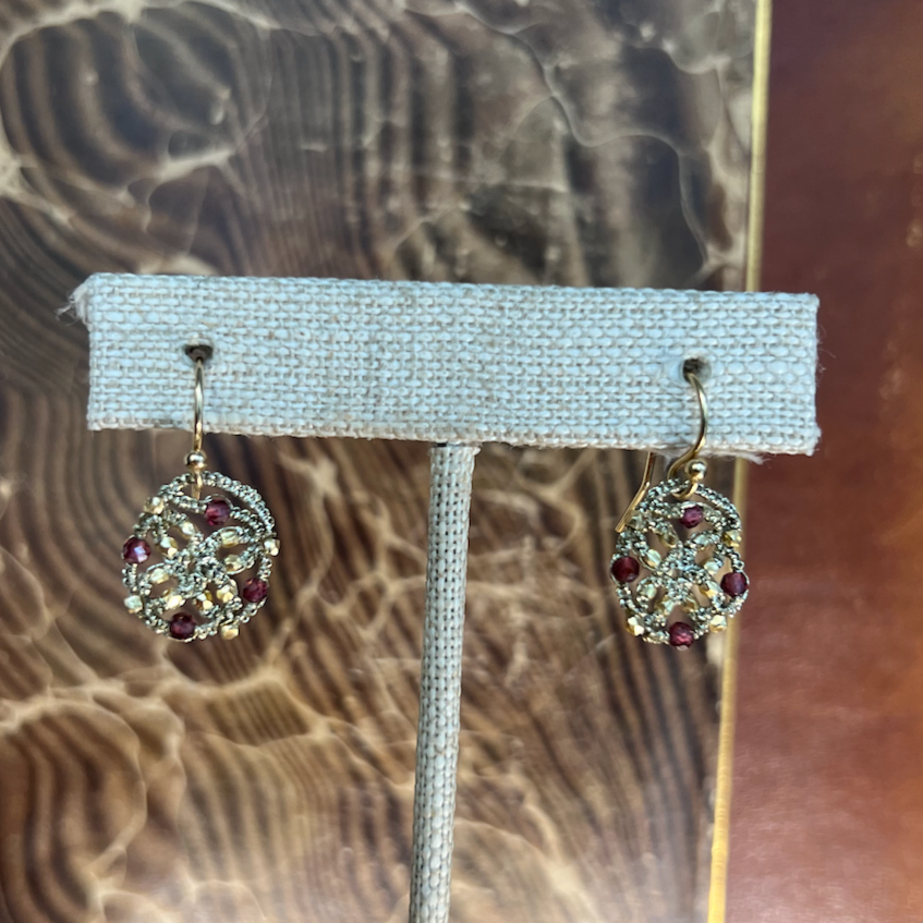 Lacy Coin Earrings
