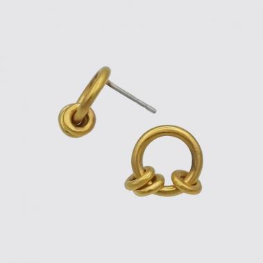 Rings on Ring Stud Earrings - Lori McLean